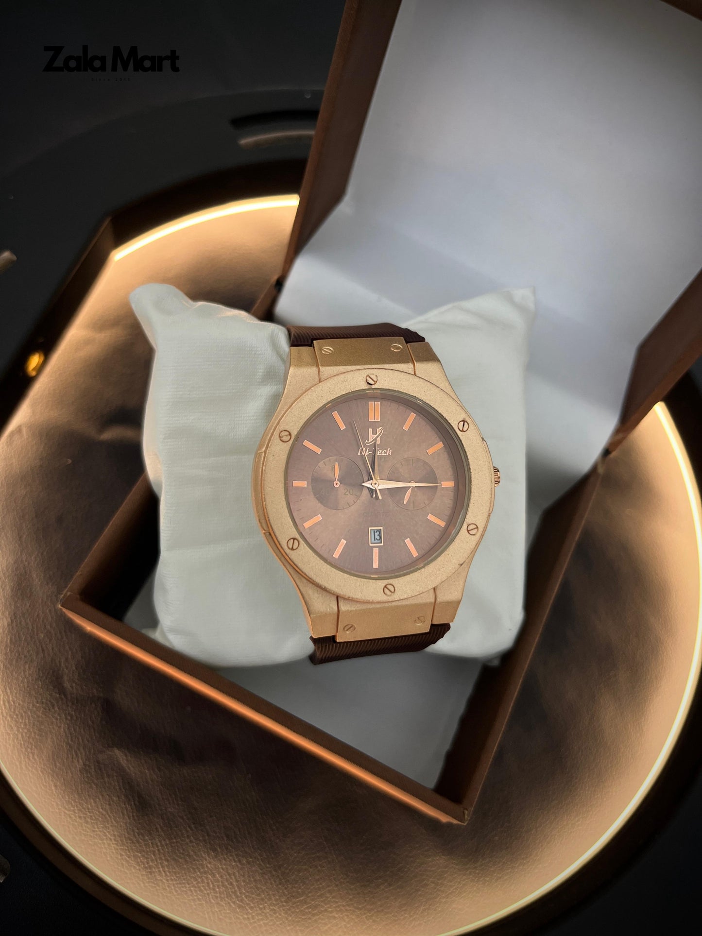 Premium 40mm Menβs Watch β Sporty Elegance