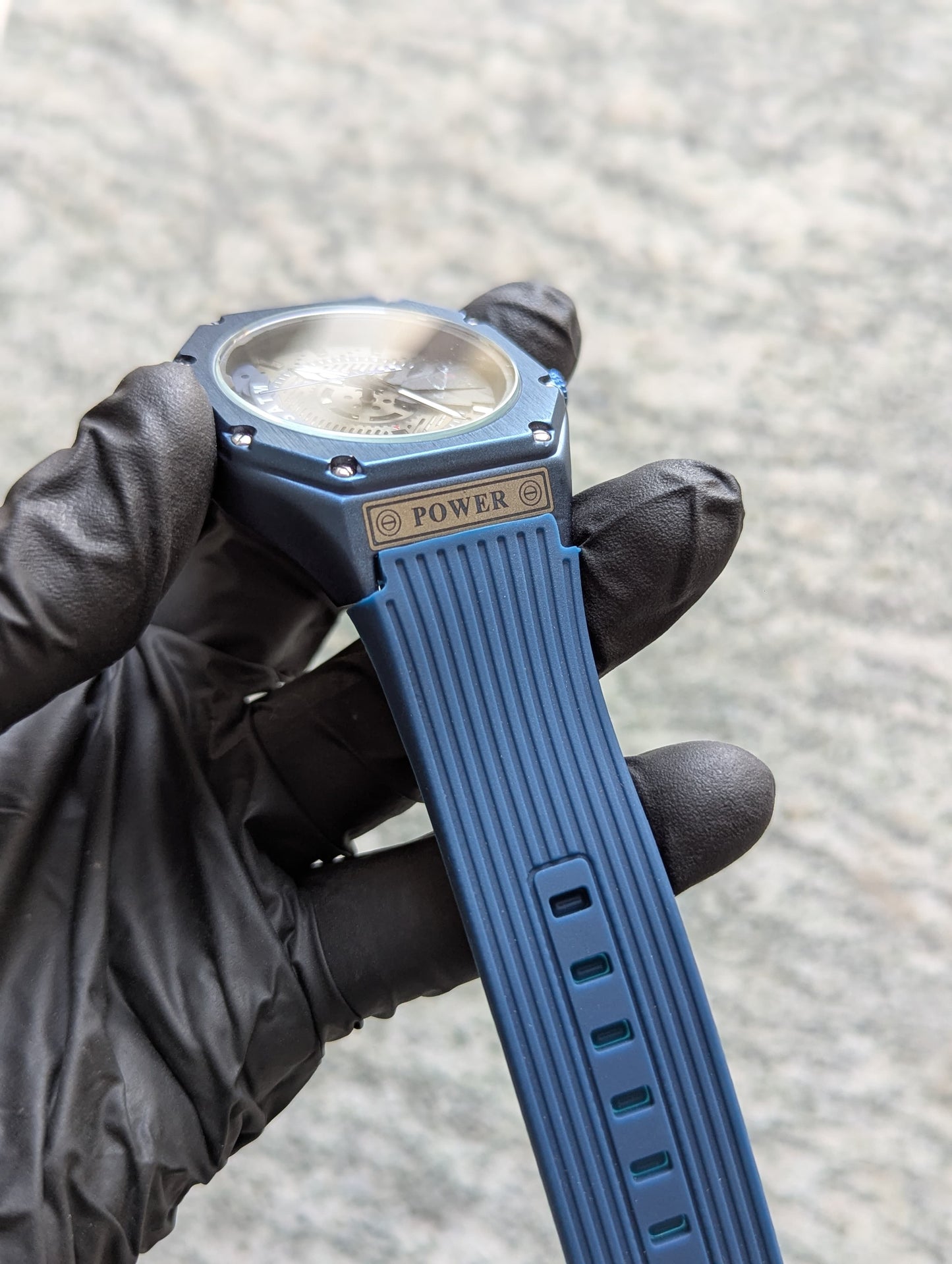 Power SteelX™ – Stainless Steel Waterproof Watch with Silicone Strap