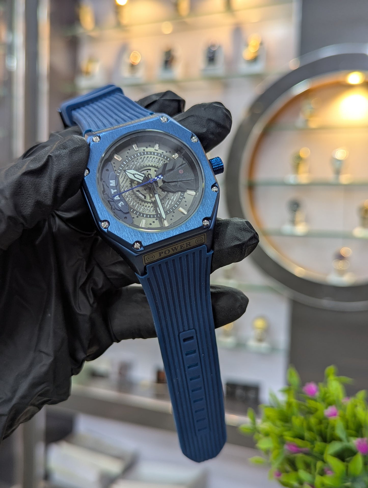 Power SteelX™ – Stainless Steel Waterproof Watch with Silicone Strap