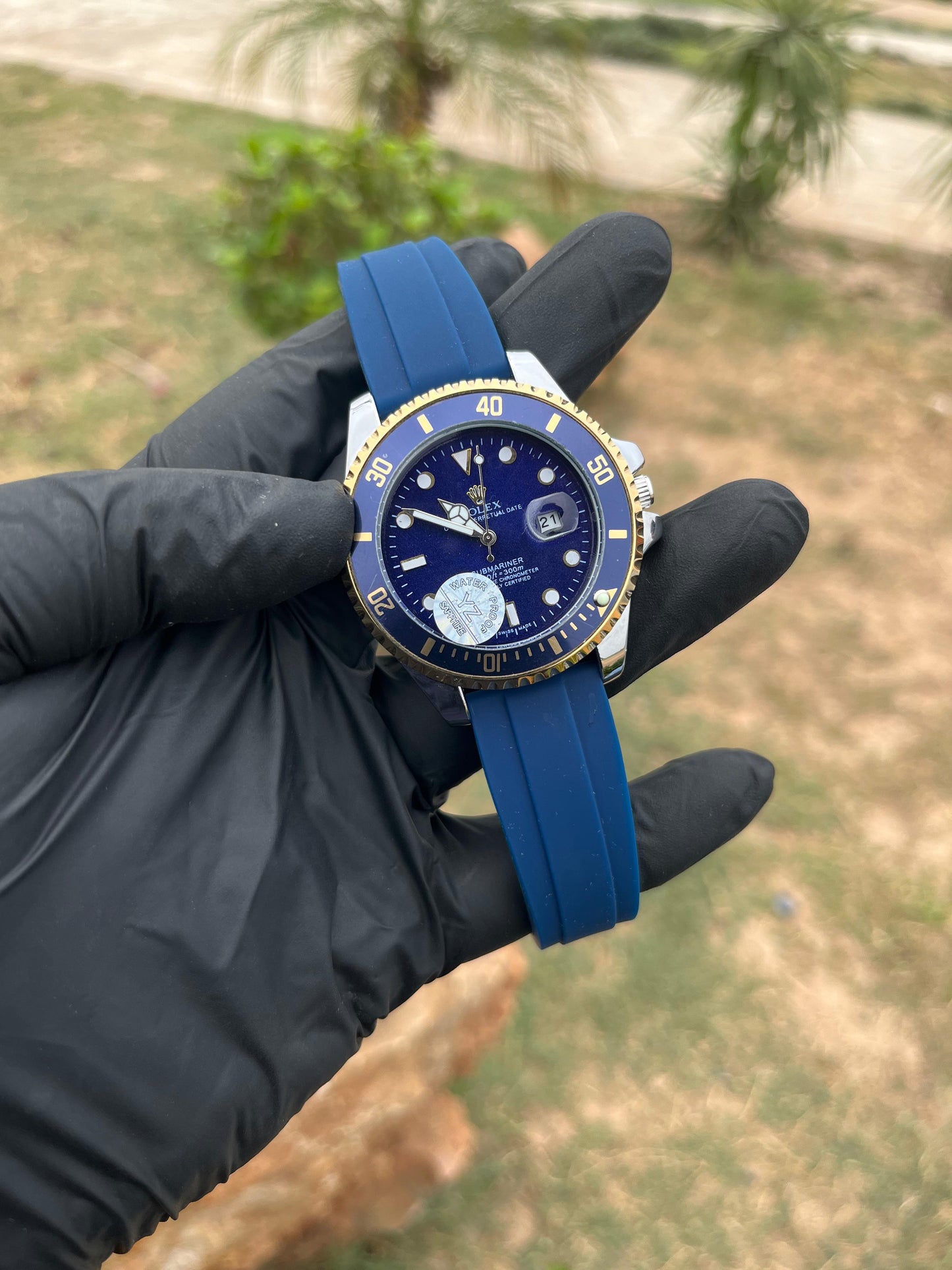 RLX Submariner | Original Silicone Strap Watch
