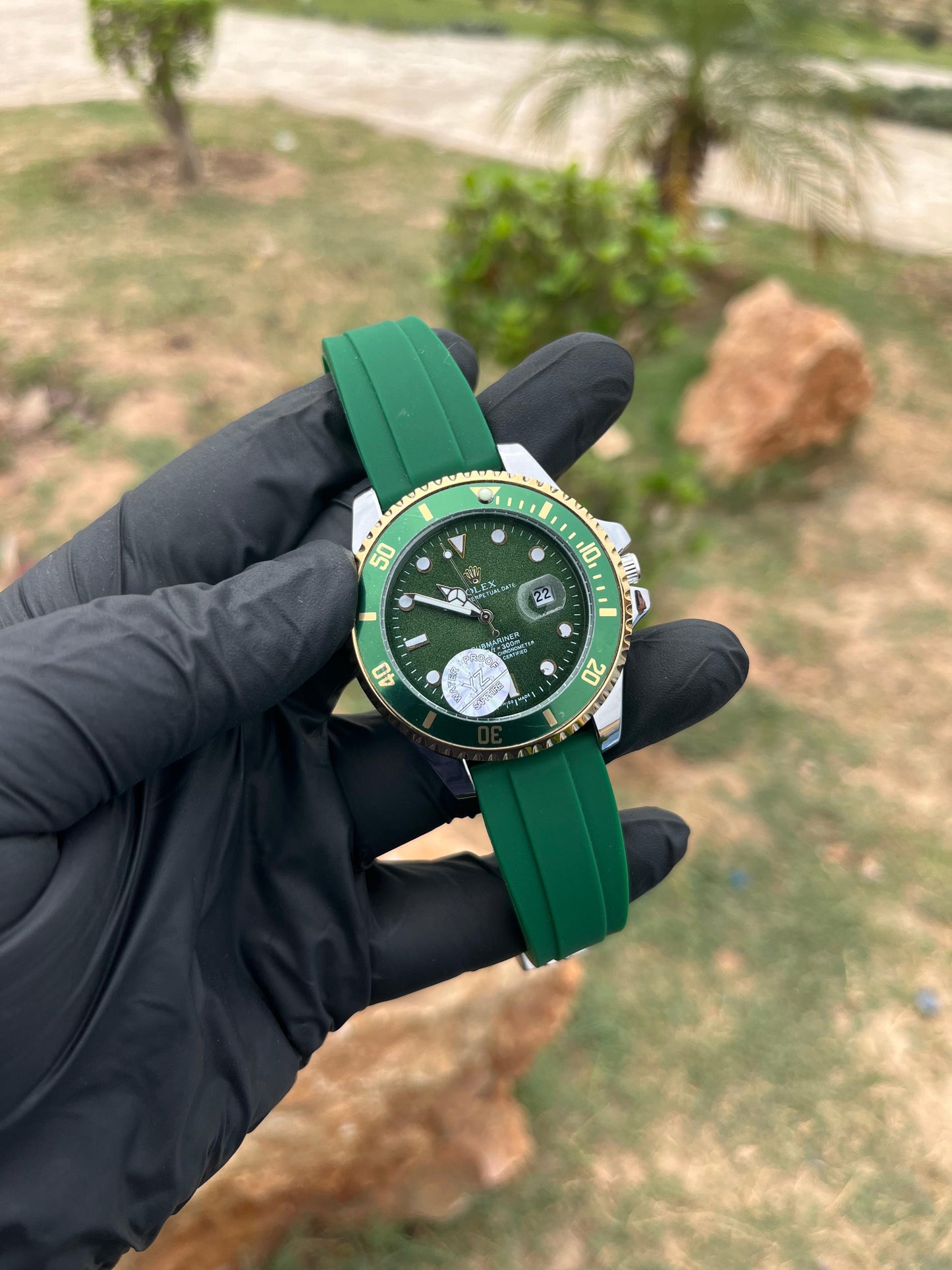 RLX Submariner | Original Silicone Strap Watch