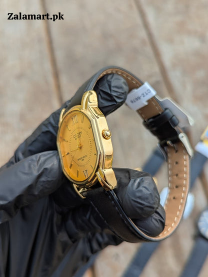 Citizen Minimal Watch with  Leather Strap