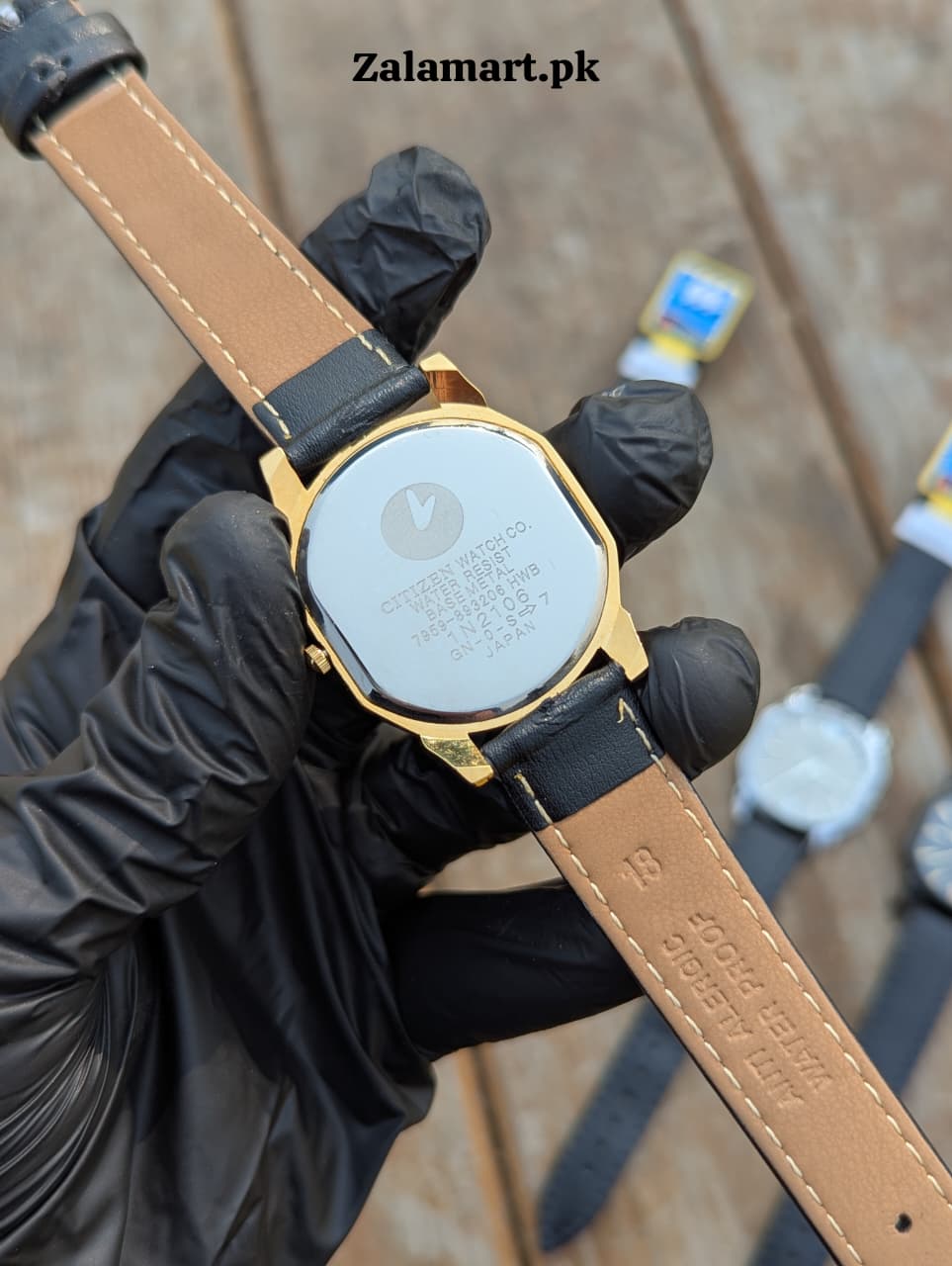 Citizen Minimal Watch with  Leather Strap