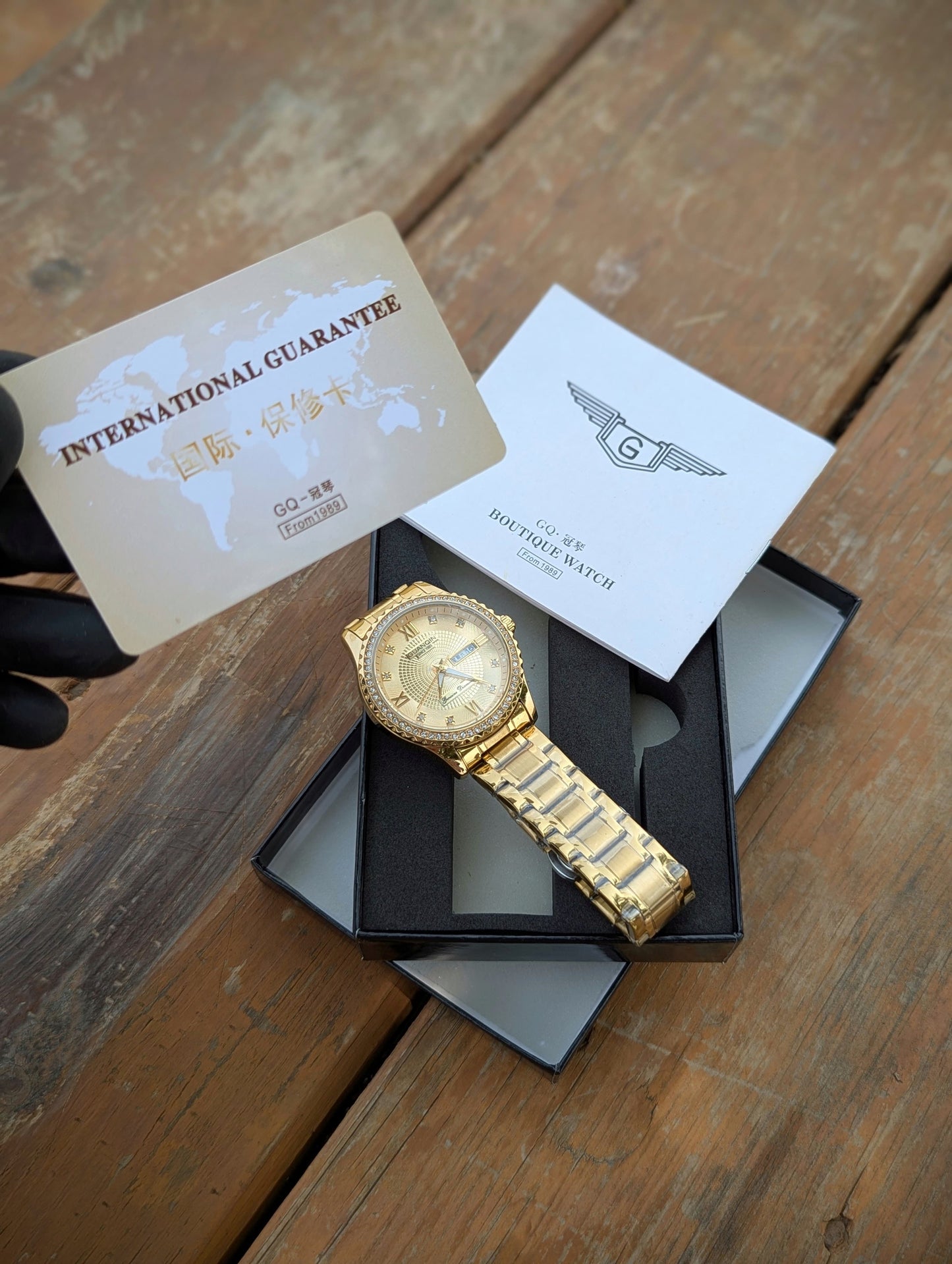 GUANQIN Branded Watch | 1 Year International Warranty | Stylish & Durable