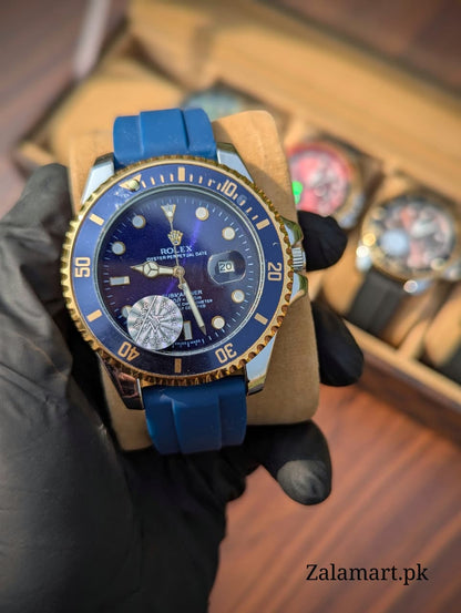 RLX Submariner – Premium Silicone Strap Edition ⌚