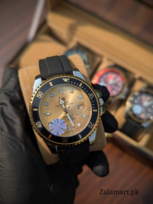 RLX Submariner – Premium Silicone Strap Edition ⌚
