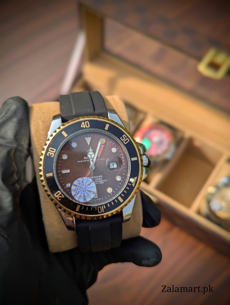 RLX Submariner – Premium Silicone Strap Edition ⌚