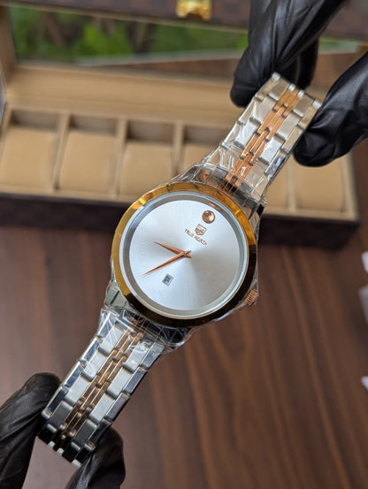 True Worth Classic Minimal Dial Watch