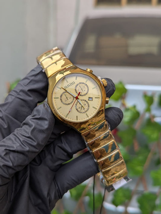 Luxury Stainless Steel Men’s Watch – Bold & Timeless Design