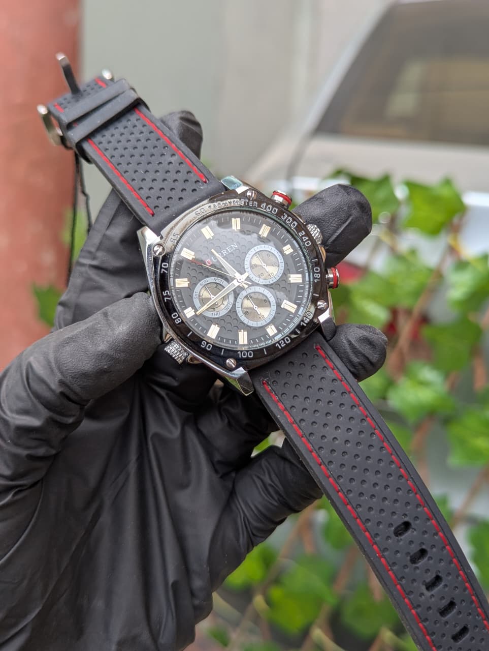 Curren Branded Chronograph Men’s Watch – Working Chronograph