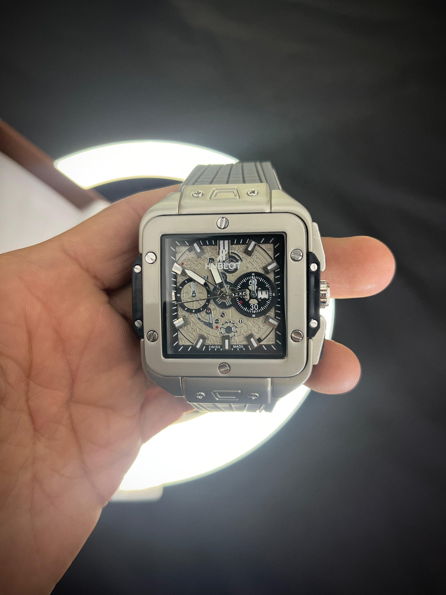 Hublot Square Bang Unico Titanium Watch,✔️ Check & Pay