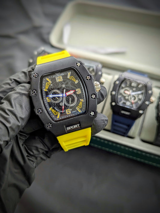 Richard Mille Watch – Premium Design, Original Silicone Strap