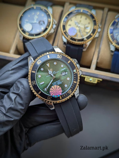 RLX Submariner | Original Silicone Strap Watch