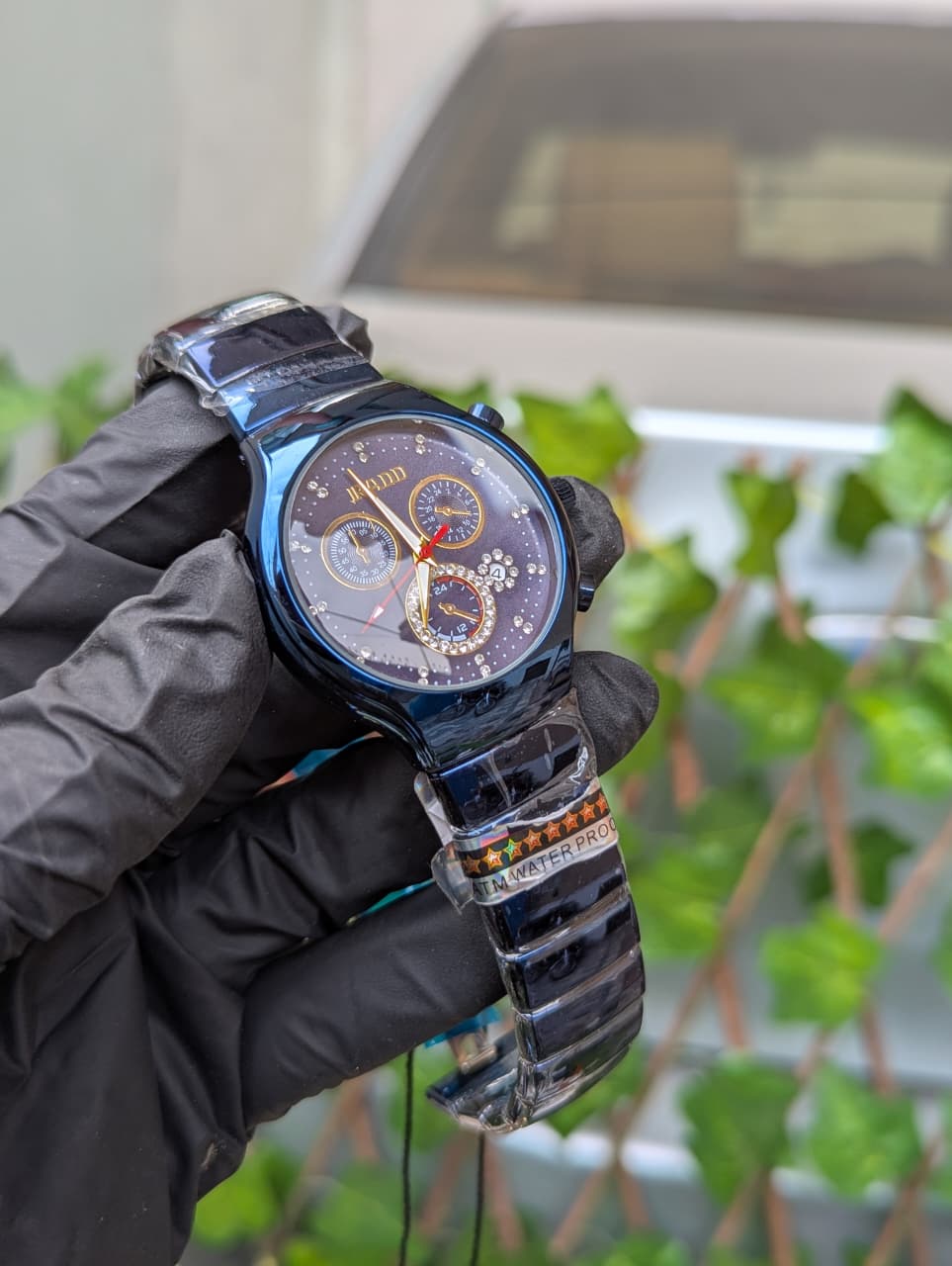 Luxury Stainless Steel Men’s Watch – Bold & Timeless Design