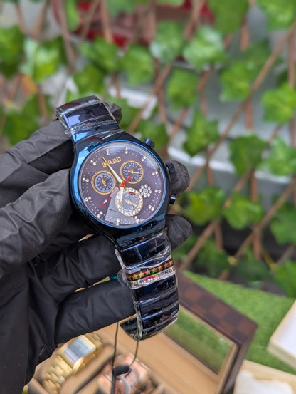 Luxury Stainless Steel Men’s Watch – Bold & Timeless Design