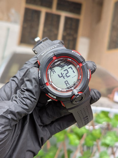 Digital Sports Watch – Rugged Performance & Smart Functionality