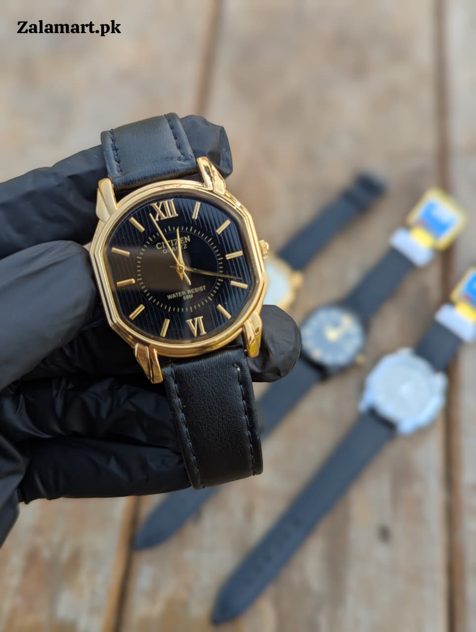 Citizen Minimal Watch with  Leather Strap