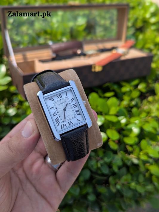 Cartier Tank-Inspired Luxury Watch – Classic Dial
