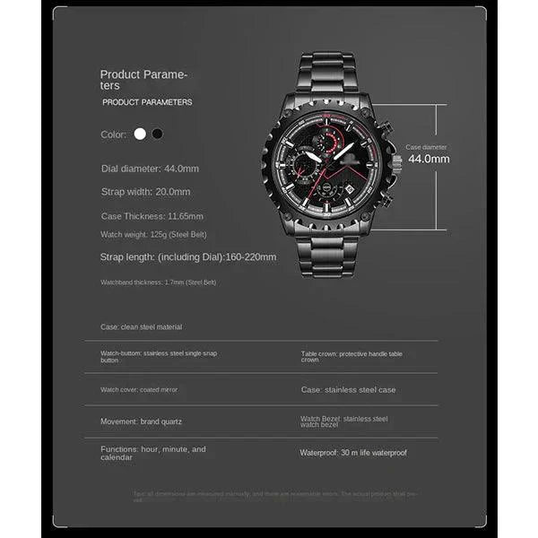 Luxury Men’s Branded Watch - Select Easily