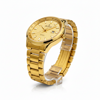 Hi-Tech Luxury Branded Watch – Premium Stainless Steel | Date Display