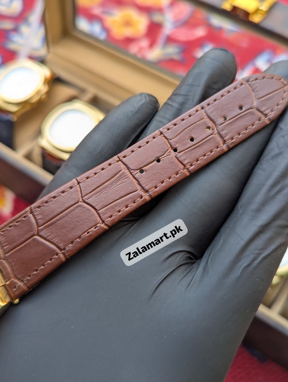 Patek Philippe Classic Watch – Stainless Steel & 100% Genuine Leather Strap