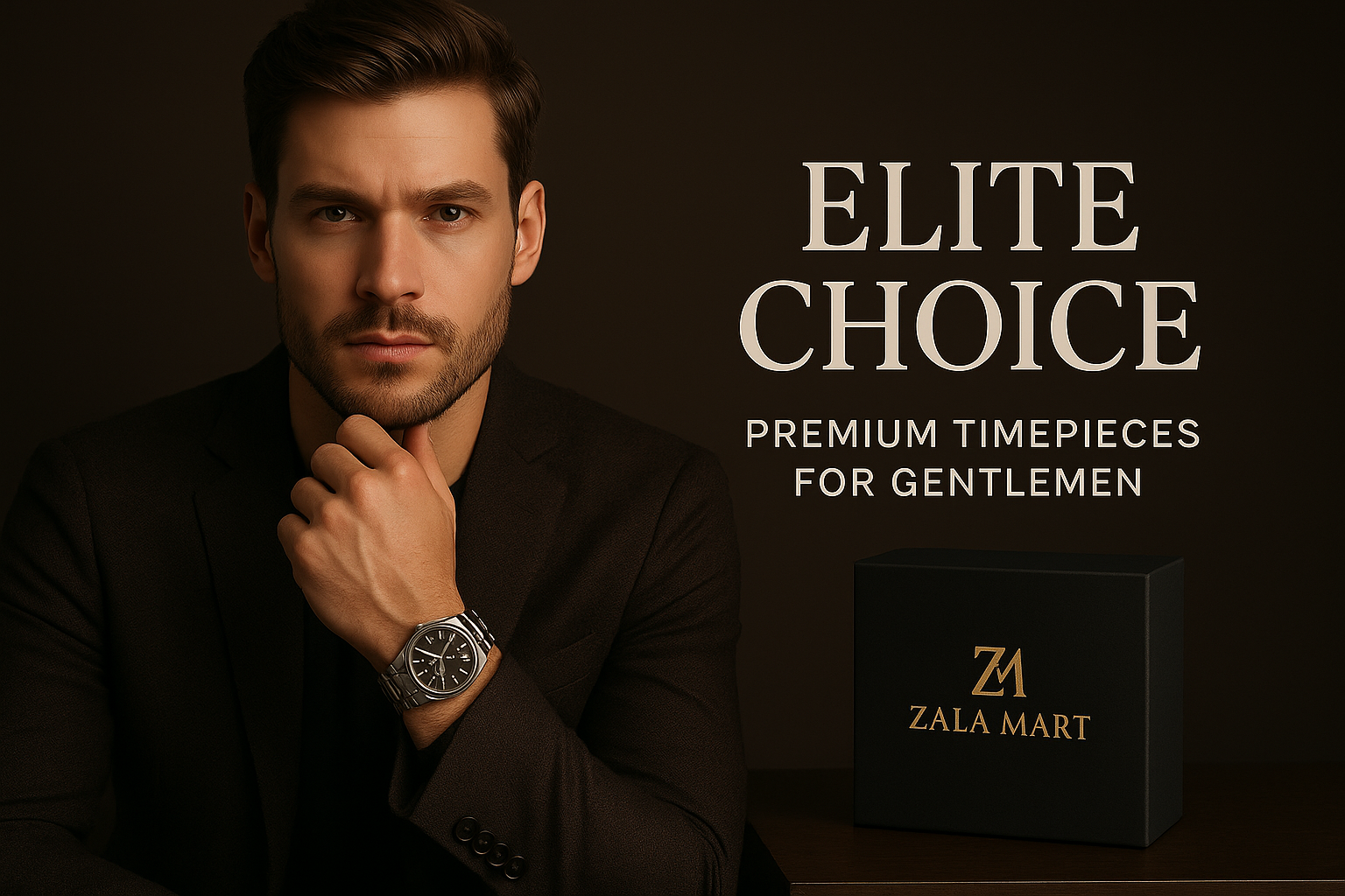 Professional style with Zala Mart packaging - Elite Choice