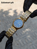 Blue Dial Gold